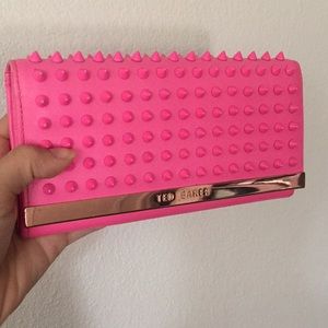 Hot Pink Ted Baker clutch/wallet